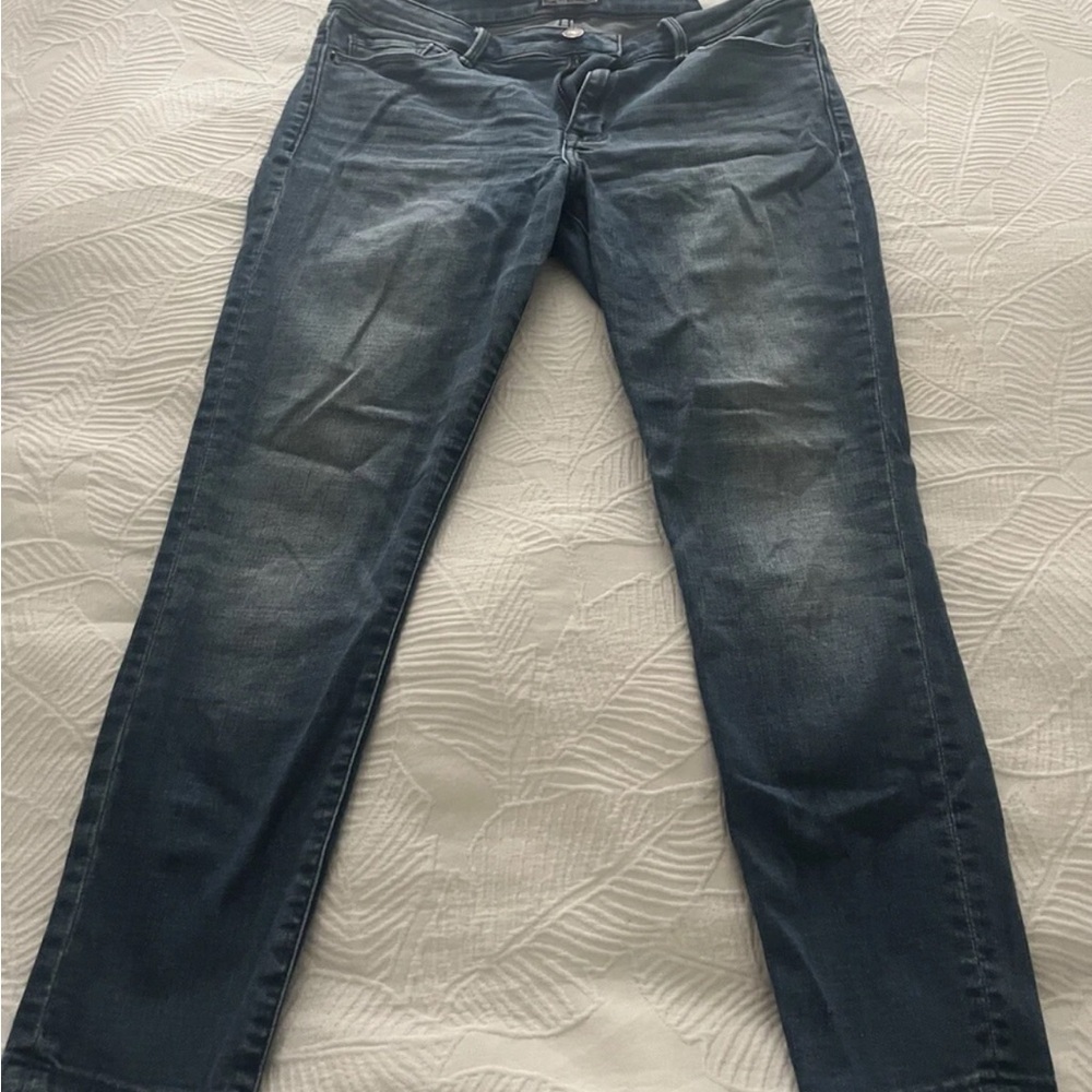 Abercrombie & Fitch Harper low rise ankle Women's Blue Jeans 8S